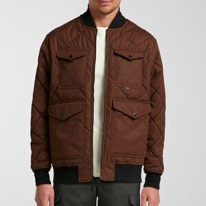 BNWT AW24 HOOKE BUSH PILOT QUILTED BOMBER JACKET S